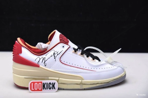 Reps TBK Jordan Retro White Red Off-White SP Low DJ4375-106 2 0812